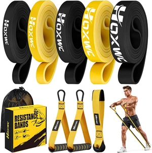 HOXWC Resistance Bands, Heavy Duty Pull Up Resistance Band with Door Anchor, Handles, Exercise Bands for Working Out Men&Women, Ideal for Pull Up, Muscle Training, Physical Therapy, and Home Workouts HOXWC Resistance Bands, Heavy Duty Pull Up Resistance Band with Door Anchor, Handles, Exercise Bands for Working Out Men&Women, Ideal for Pull Up, Muscle Training, Physical Therapy, and Home Workouts