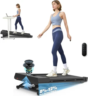 Walking Pad Treadmill 450 lb Capacity, Auto Incline Under Desk Treadmill Walking Pad Treadmill 450 lb Capacity, Auto Incline Under Desk Treadmill
