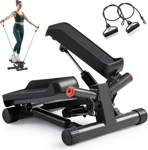 Sunny Health & Fitness Twist Stair Stepper with Resistance Bands Sunny Health & Fitness Twist Stair Stepper with Resistance Bands