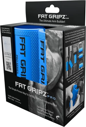 Fat Gripz Pro - The Simple Proven Way To Get Big Biceps & Forearms Fast - At Home Or In The Gym (4x Men's Health Award Winner) (2.25" Outer Diameter) Fat Gripz Pro - The Simple Proven Way To Get Big Biceps & Forearms Fast - At Home Or In The Gym (4x Men's Health Award Winner) (2.25" Outer Diameter)
