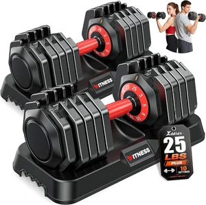 XDDIAS Adjustable Dumbbell Set for Home Gym Strength Training XDDIAS Adjustable Dumbbell Set for Home Gym Strength Training