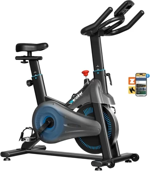 Wenoker Exercise Bike, Magnetic Stationary Bike for Home with APP Wenoker Exercise Bike, Magnetic Stationary Bike for Home with APP