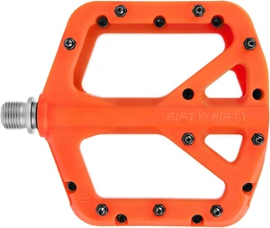 FIFTY-FIFTY Mountain Bike Pedals, Non-Slip MTB Nylon Composite Flat Pedals FIFTY-FIFTY Mountain Bike Pedals, Non-Slip MTB Nylon Composite Flat Pedals