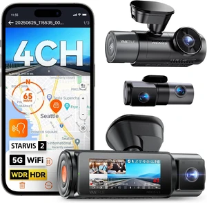 Vantrue N5S 4 Channel 360 Degree 2.7K Dash Cam Vantrue N5S 4 Channel 360 Degree 2.7K Dash Cam