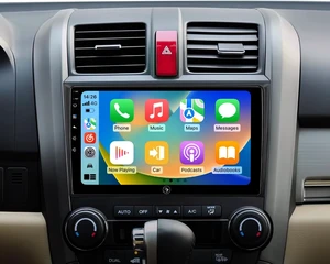 9 Inch Car Radio Stereo for Honda CR-V 2006-2011 Wireless CarPlay Android Auto 5G WiFi GPS Navigation Touch Screen Bluetooth FM RDS HD Backup Camera (2006-2011 CRV Radio) 9 Inch Car Radio Stereo for Honda CR-V 2006-2011 Wireless CarPlay Android Auto 5G WiFi GPS Navigation Touch Screen Bluetooth FM RDS HD Backup Camera (2006-2011 CRV Radio)