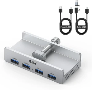 EJAY Aluminum 4-Port USB-A Hub 5Gbps for Laptop & Desktop EJAY Aluminum 4-Port USB-A Hub 5Gbps for Laptop & Desktop
