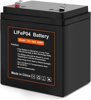 12V 5Ah LiFePO4 Battery for Liftmaster 485LM Chamberlain Garage Door Opener 12V 5Ah LiFePO4 Battery for Liftmaster 485LM Chamberlain Garage Door Opener