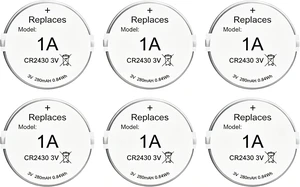 Abeden 3V 1A Replacement Batteries for High Tech Pet MS-4 & MS-5 Electronic Collar, 6 Pack Abeden 3V 1A Replacement Batteries for High Tech Pet MS-4 & MS-5 Electronic Collar, 6 Pack
