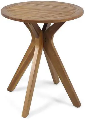 Bistro Table 35.4"x19.7"x29.5" Solid Wood