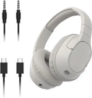 Surround Bluetooth Over-Ear Headphones - Environmental Noise Cancelling Headphones - w/ 60H Playtime & Soft Ear Cups
