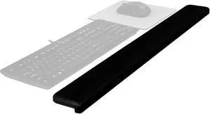Gel Wrist Rest for Standing Desks, Wraps Around Edge of Desk for Comfort, Non-Slip Back Stays in Place