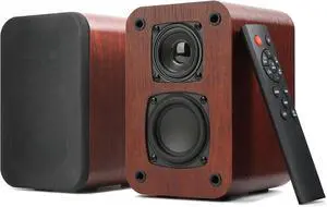 Bluetooth Bookshelf Speakers, 40W Record Player Speakers with 2.75 Inch Woofer, Stereo Speakers