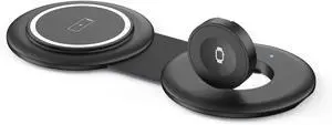Magnetic 2 in 1 Wireless Charger,Traveler Wireless Folding Charging Station,Compatible for iPhone 12/13/14/15/16Pro Max