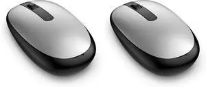 240 Bluetooth Mouse-Silver, Bluetooth 5.1 Wireless, Swift Pair, 1600 DPI accurate tracking, 3 Buttons, Slim Portable
