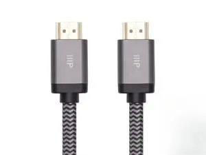8K Certified Ultra High Speed HDMI Cable - Braided - HDMI 2.1, 8K@60Hz, 4K@120Hz, 48Gbps, HDR, VRR,25ft, Black