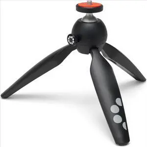 Table Top Tripod with BallHead, Handheld Phone Tripod for Smartphones, Action Cam and Mirrorless Cameras , Black