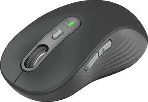 Wireless Mouse - Bluetooth, Multi Device, 24-Month Battery, Silent Clicks, Customizable Side Buttons- Graphite