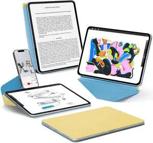 Dynamic Folio Case for iPad mini 7 A17 Pro (2024), iPad mini 6 (2021), Magnetic Stand Case