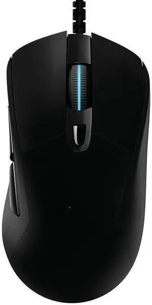 G403 Hero 25K Gaming Mouse, Lightsync RGB, Lightweight 87G+10G optional, Braided Cable, 25, 600 DPI, Rubber Side Grips, Black
