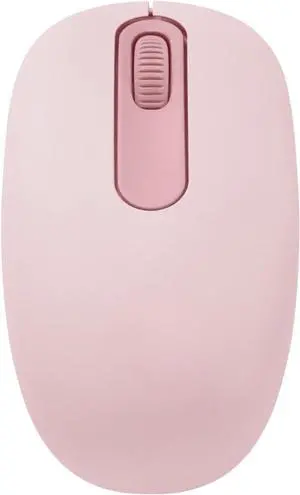 M196 Bluetooth Wireless Mouse, Compact and Portable Mouse for Laptops, Tablets and More, 12-Month Battery, Smooth Tracking, Compatible with PC and Mac, Windows and macOS - Rose