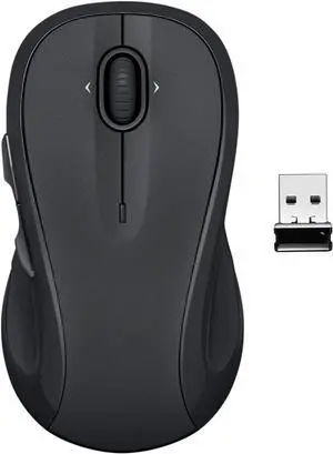 M510 Wireless Mouse, Mouse for Laptop and PC with USB Unifying Receiver, Programmable Buttons - Graphite