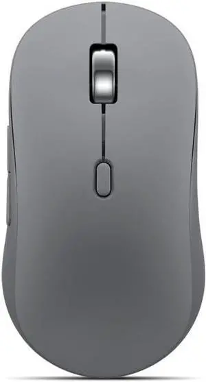Yoga Bluetooth Silent Mouse, 3 Level DPI Adjustment, 36 Month Battery Life, Bluetooth 5.3, 3 Device Paring, Whisper Quiet, Programmable Buttons, Smooth Finish, Luna Grey