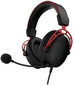 Cloud Alpha - Gaming Headset, Dual Chamber Drivers, Legendary Comfort, Aluminum Frame, Detachable Microphone, Works on PC, PS4, PS5, Xbox One/ Series X|S, Nintendo Switch and Mobile  Red