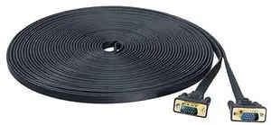 15M Ultra Thin Flat Type Computer Monitor VGA Cable Standard 15 Pin Male to Male VGA Wire 50 Feet 15M Ultra Thin Flat Type Computer Monitor VGA Cable Standard 15 Pin Male to Male VGA Wire 50 Feet