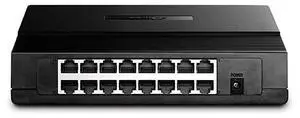 for 16 Port 10100Mbps Fast Ethernet Switch | Desktop or WallMounting | Plastic Case Ethernet Splitter | Unshielded Network Switch | Plug and Play | Fanless Quiet | Unmanaged TLSF1016D