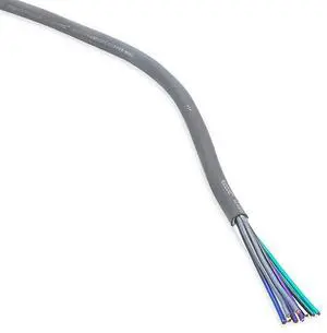 for20Feet 9Conductor Speaker Cable 18AWG Pure OFC UltraFlex and Easy Peel Jacket 4Channel Speaker Wire and Remote Wire