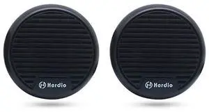 for3 inch Marine Boat Bluetooth Speakers Motorcycle Hot tub Stereo with Max Power 140 Watt Black