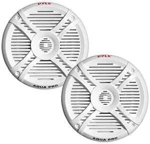 FOR Dual 77 Water Resistant Marine Speakers 2Way Full Range Stereo Sound 280 Watt White Pair