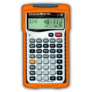 Construction Master Pro Advanced Construction Math FeetinchFraction Calculator for Contractors Estimators Builders Framers Remodelers Renovators and Carpenters