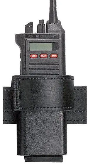 FOR-763 Universal Fit Radio Carrier Black Plain