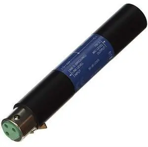 A15LA Line AdapterConverts Balanced Line Level Signals to Microphone Level 50dB Attenuation