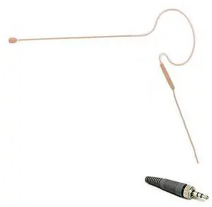 AVL630T35LS Tan Color Mini Headset Microphone for Sennheiser