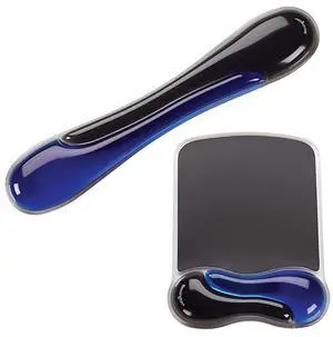 Duo Gel Mouse & Keyboard Wrist Rest Bundle, Blue (K52920WW)