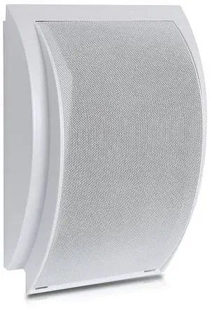 Indoor Wall Mount PA Speaker - 6.5 Inch 50 Watt Surface Mountable Public Address Speaker with 70 Volt Transformer, 130 Hz to 15 kHz Frequency Response, 8 Ohm -  PDWT6 SILVER