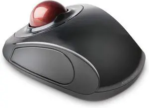 Kensington Orbit Wireless Trackball Mouse with Touch Scroll Ring (K72352US)Black