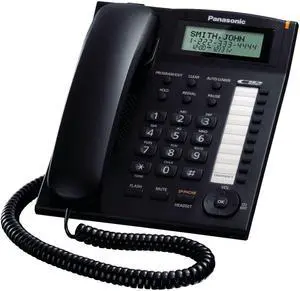 Integrated Corded TelephoneBlack
