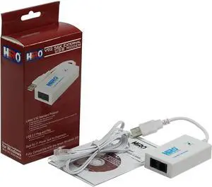 FOR V92 56K External USB Data Fax Dial Up Internet Modem Dual Port Built in Buzzer Truly Plug n Play Driverless Installation Built in Driver Windows 10 8.1 8 7 32-bit 64-bit (H50228)