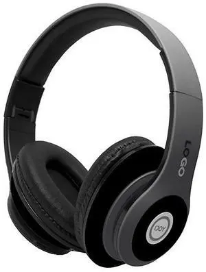 Matte Finish Premium Rechargeable Wireless Headphones Bluetooth Over Ear Headphones Foldable Headset with Mic Stealth