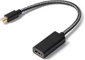Mini DisplayPort Male to HDMI Female Cable 4K 60Hz