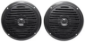 Pair  MS525B 525quot 400 Watt Waterproof Marine Boat Speakers 2Way Black