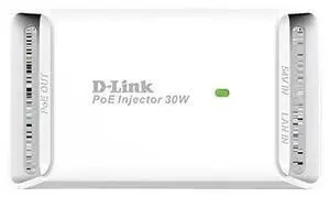 FOR-PoE Injector Adapter 1 Port Gigabit Power Over Ethernet DC Powers IP Camera Access Points VoIP Phones DPE301GI