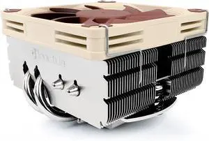 FOR-NH-L9x65 SE-AM4 Premium Low-Profile CPU Cooler with 92mm Fan for AMD AM4 (Brown)