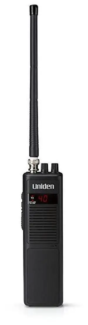 FOR-PRO401HH Professional Series 40 Channel Handheld CB Radio 4 Watts Power with HiLow Power Switch Auto noise cancellation Belt Clip And Strap Included 275in x 433in x 866in