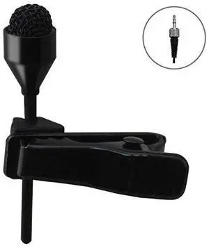 Pro Lavalier Lapel Microphone  MICJ 044 Compatible with Sennheiser Wireless Transmitter Omnidirectional Condenser Mic
