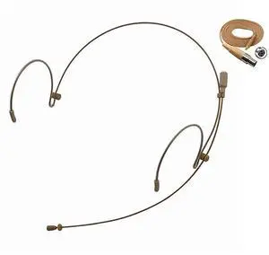 FOR-Pro Earhook Headset Headworn Microphone  MICJ 071S Compatible with Shure Wireless System Mini XLR TA4F Detachable Cable