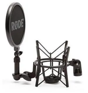 FOR-SM6 Microphone Shock Mount with Integrated Pop Shield